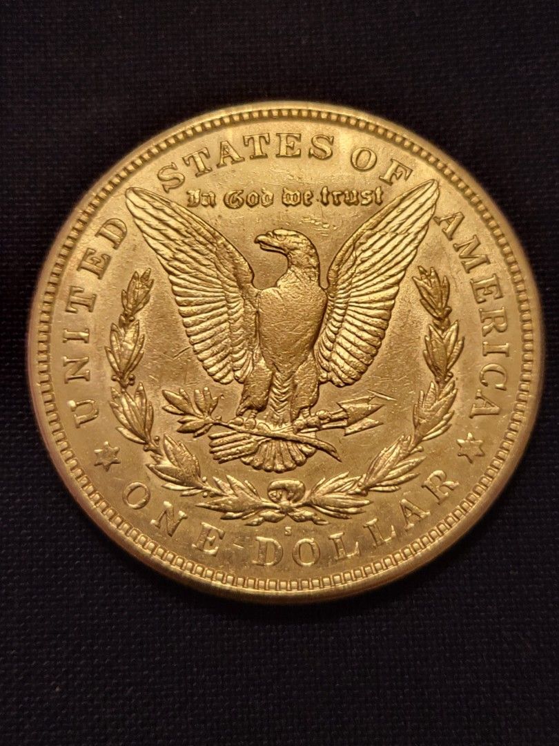 1921 s MORGAN SILVER DOLLAR (Category: Currency) located in Caloocan City. Submitted by swiftfish.d72520 (Listing ID 1435851500, Image 2). Description: 1921 s MORGAN SILVER DOLLAR. IN EXCELLENT GRADE. HOUSED IN A PROTECTIVE CAPSULE CASH ONLY WILL MEET. MAILING IS NOT AVAILABLE FOR THIS ITEM. PICK UP ONLY. Contact #09681109587 Good luck.