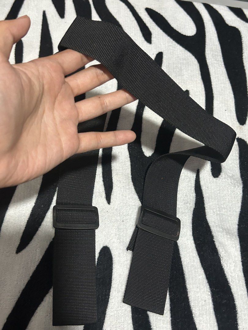 1pc black adjustable nylon strap with buckles (Category: Home Improvement Tools & Accessories) located in General Trias. Submitted by aprilocampo0412 (Listing ID 1462321964, Image 2). Description: 1pc black adjustable nylon strap with buckles.
