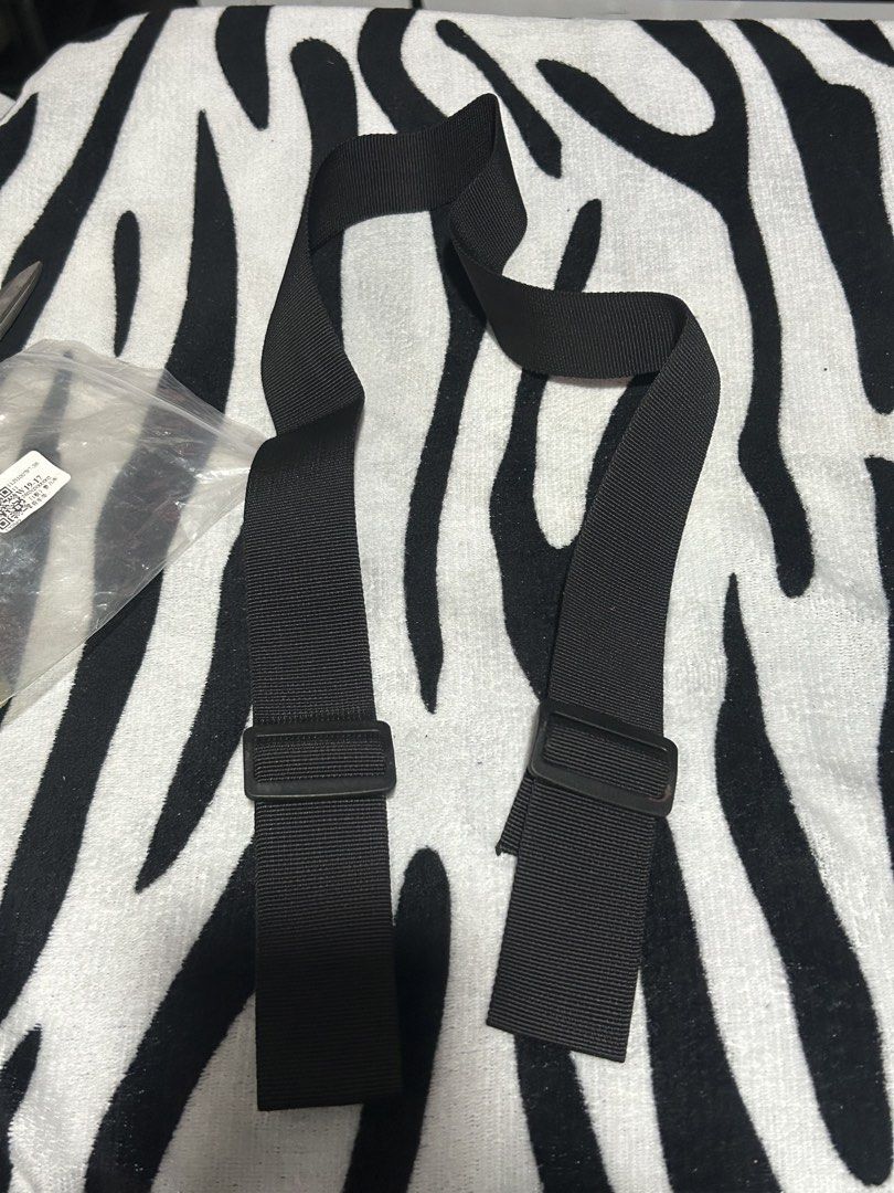 1pc black adjustable nylon strap with buckles (Category: Home Improvement Tools & Accessories) located in General Trias. Submitted by aprilocampo0412 (Listing ID 1462321964, Image 1). Description: 1pc black adjustable nylon strap with buckles.