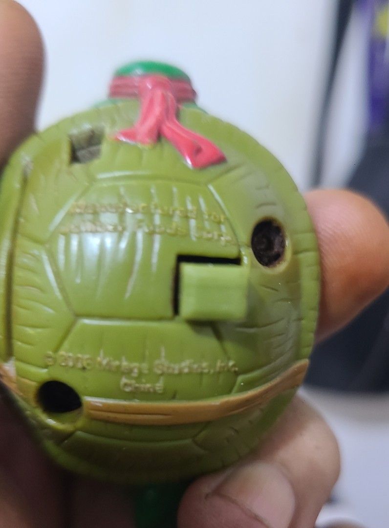 2006 TMNT Rafael Jollibee figure (Category: Figurines & Statues) located in Las Pinas. Submitted by jedztoyyard (Listing ID 1462304525, Image 3). Description: 2006 TMNT Rafael Jollibee figure actual photo posted item in Las Pinas gcash lalamove.
