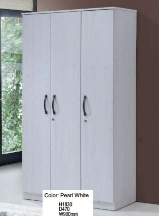 2299 White 3-door Wardrobe Cabinet Curved Black Handles Compact Rectangular Design (Category: Shelves, Cabinets & Racks) located in Manila. Submitted by namirkahal (Listing ID 1462287666, Image 1). Description: Our business helps companies design productive environments through: - Modular Workstations & Office Cubicles - Ergonomic Office Chairs (Task chair, Executive chairs) - Conference & Executive tables - Customized Office Storage & Filing Cab