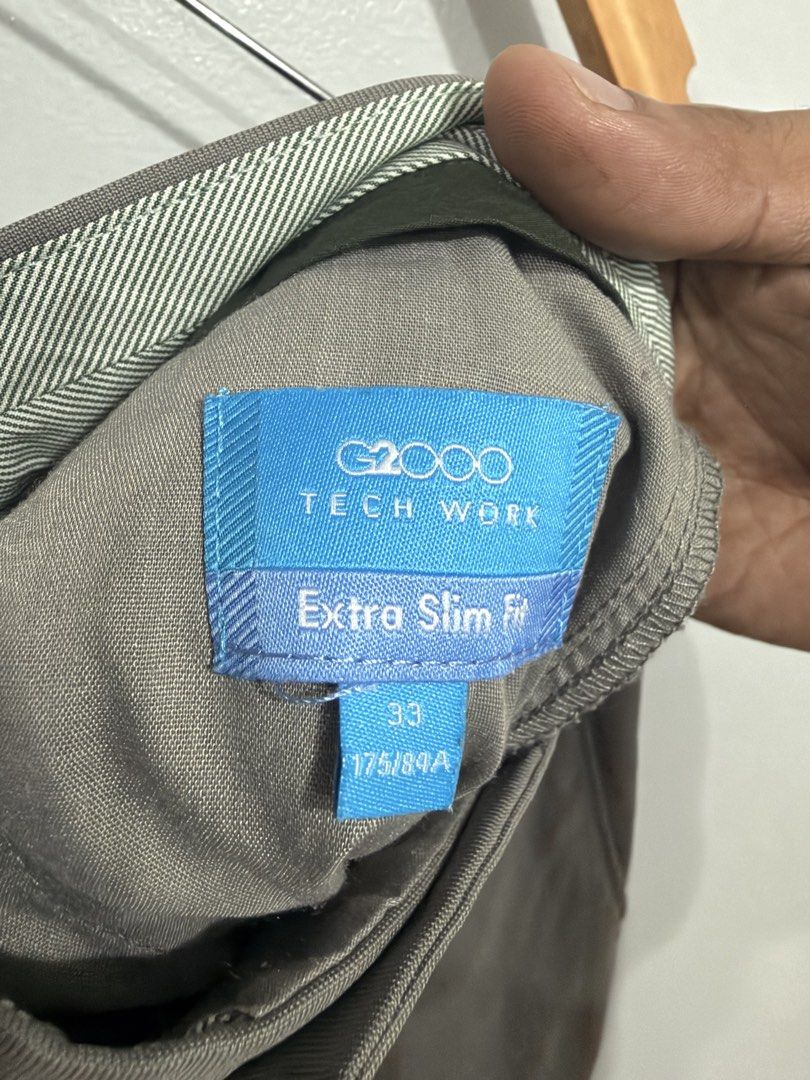 2 PCS G2000 Tech work Pants (Category: Trousers) located in Imus. Submitted by medyogoodguys (Listing ID 1462422395, Image 2). Description: 2 Pcs G2000 Tech work Pants ⛳️ Good As new Size 33-34 waist Bundle 2,200 pesos only + sf Dm.
