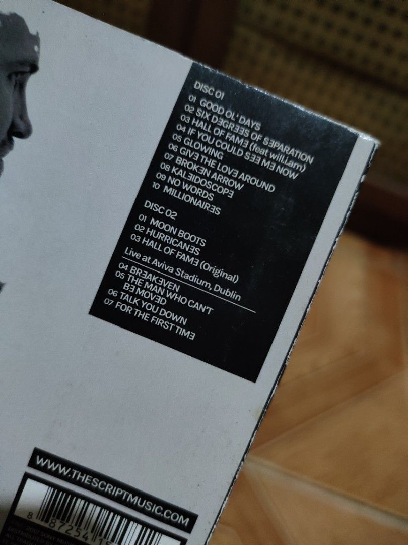 #3 by The Script (2 CD) (Category: CDs & DVDs) located in Paranaque City. Submitted by jc.vibes (Listing ID 1462403420, Image 3). Description: nm to m.