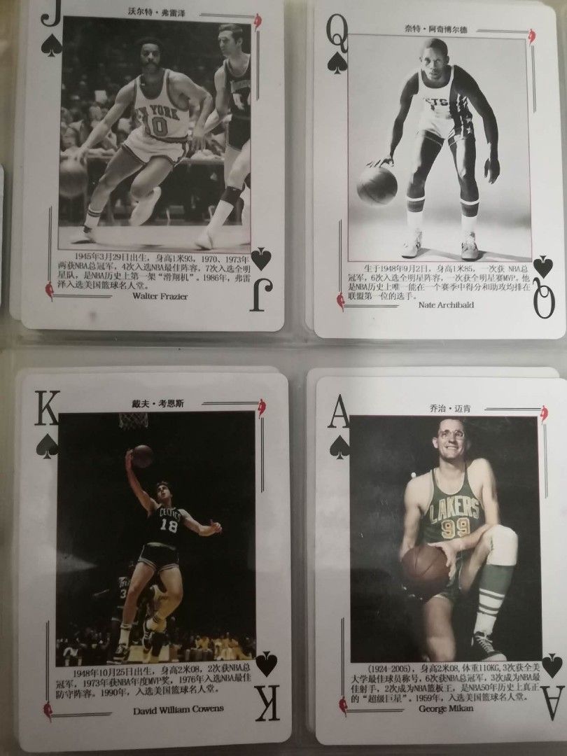 54 set deck nba basketball playing cards (Category: Raw Singles) located in Batangas. Submitted by jep.jep (Listing ID 1462405225, Image 2). Description: .