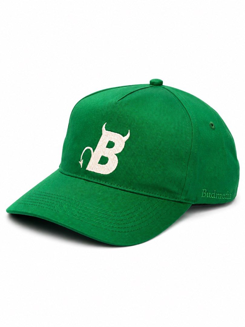5panel unstructured Hat - B LOGO GREEN (Category: Caps & Hats) located in Cebu City. Submitted by budmedia.ph (Listing ID 1462417729, Image 1). Description: 5panel unstructured Hat - B LOGO GREEN.