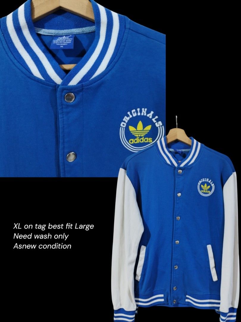 🌐 ADIDAS Varsity jacket (Category: Coats, Jackets and Outerwear) located in Dasmarinas. Submitted by azap.collections.archive (Listing ID 1462409839, Image 1). Description: .