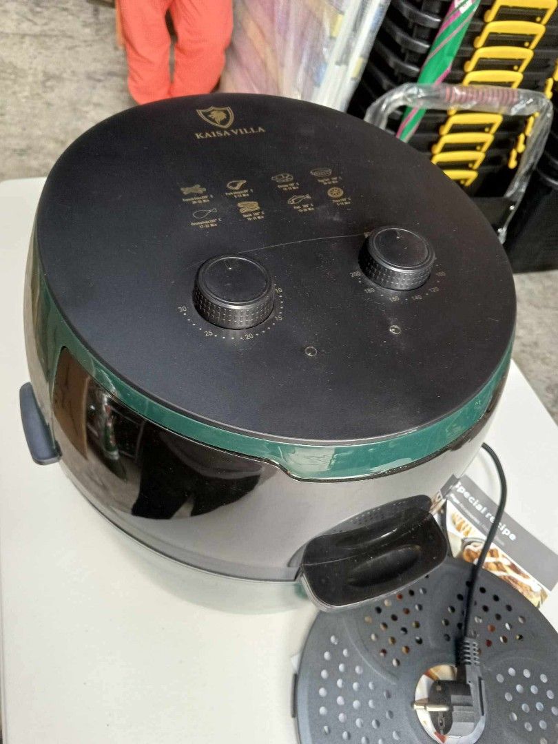 ✅ AIRFRYER -10L KAISA 3800php (green) (Category: Fryers) located in Manila. Submitted by mightycloud_1992 (Listing ID 1462273757, Image 3). Description: .