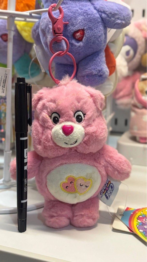 🧸💗 AUTHENTIC CARE BEARS PLUSH KEYCHAIN CHARMS 💗🧸 (Category: Plushies & Soft Toys) located in Marikina City. Submitted by aichclmnte (Listing ID 1462369741, Image 3). Description: Add a little cuteness to your everyday essentials! 🌈✨ Adorable Care Bears plush keychain charms — small, portable, and perfect for adding a fun pop of personality to your favorite bag. 🎀 ✨ Original Care Bears 🧸 Soft & adorable plush design 🎒 Perfect for bags, bac