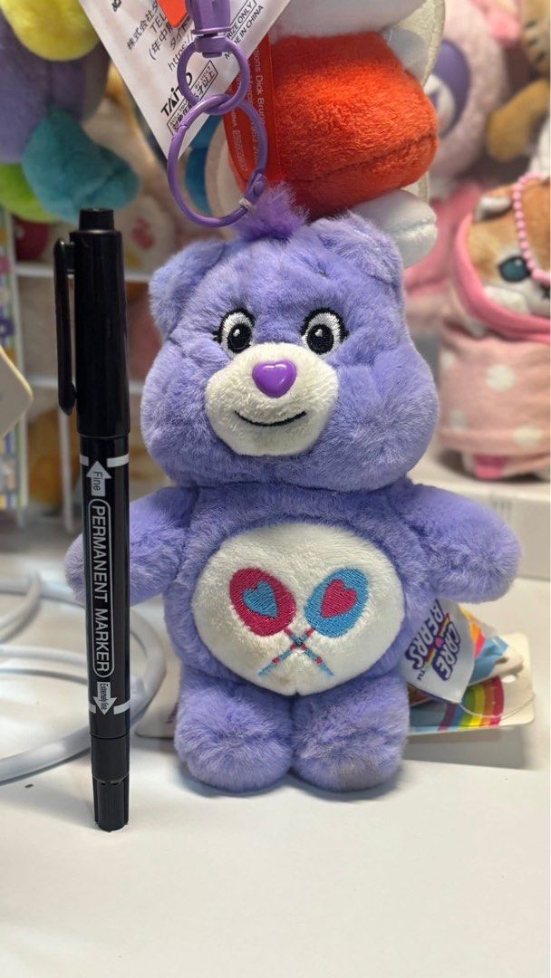 🧸💗 AUTHENTIC CARE BEARS PLUSH KEYCHAIN CHARMS 💗🧸 (Category: Plushies & Soft Toys) located in Marikina City. Submitted by aichclmnte (Listing ID 1462369741, Image 2). Description: Add a little cuteness to your everyday essentials! 🌈✨ Adorable Care Bears plush keychain charms — small, portable, and perfect for adding a fun pop of personality to your favorite bag. 🎀 ✨ Original Care Bears 🧸 Soft & adorable plush design 🎒 Perfect for bags, bac