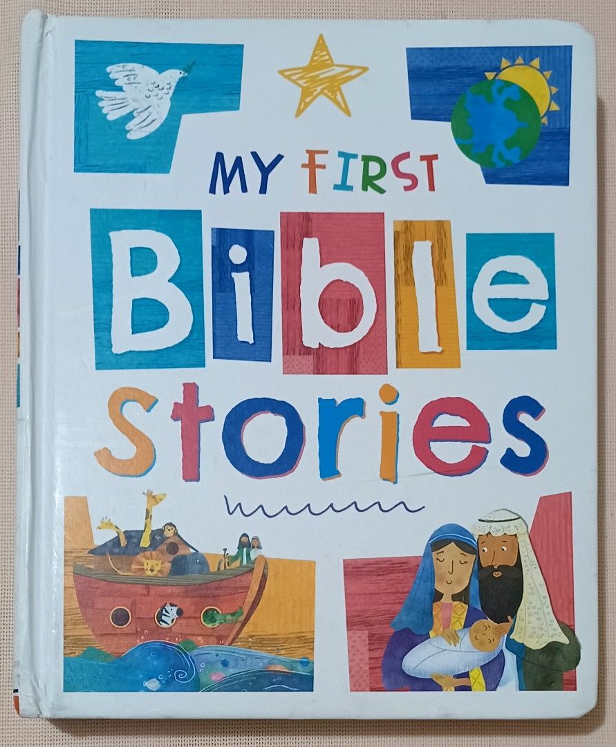 📖 MY FIRST BIBLE STORIES — Board Book (Category: Children's Books) located in Quezon City. Submitted by wjmae (Listing ID 1462373132, Image 1). Description: Autumn Publishing • UK Edition ✨ Perfect First Bible Book for Little Ones! ✨ Gentle, beautifully illustrated retelling of 5 beloved stories from the Old & New Testaments: - Creation 🌍 ​ - Noah’s Ark 🐾 ​ - Joseph ​ - The Nativity ✨ ​ - plus more! Designed especially for ages 3+ — simple tex