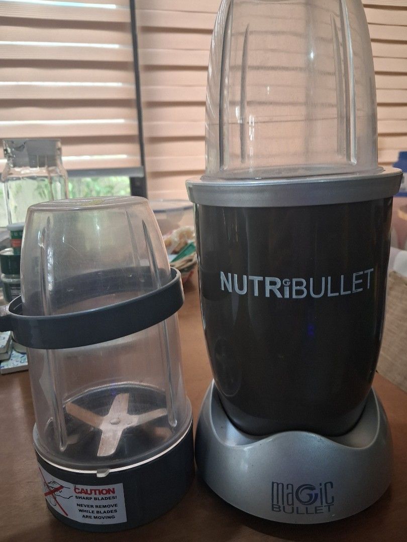 ⭐ Nutribullet magic nutri bullet decluttering (Category: Juicers, Blenders & Grinders) located in Las Pinas. Submitted by benjamintravis (Listing ID 1462304607, Image 3). Description: ⭐ Nutribullet magic nutri bullet decluttering 👍 Pickup in BFRV Las Pinas. Gcash Paymaya accepted. Buyers book courier driver. FOLLOW OUR PROFILE for updated posts and items! Thanks!.