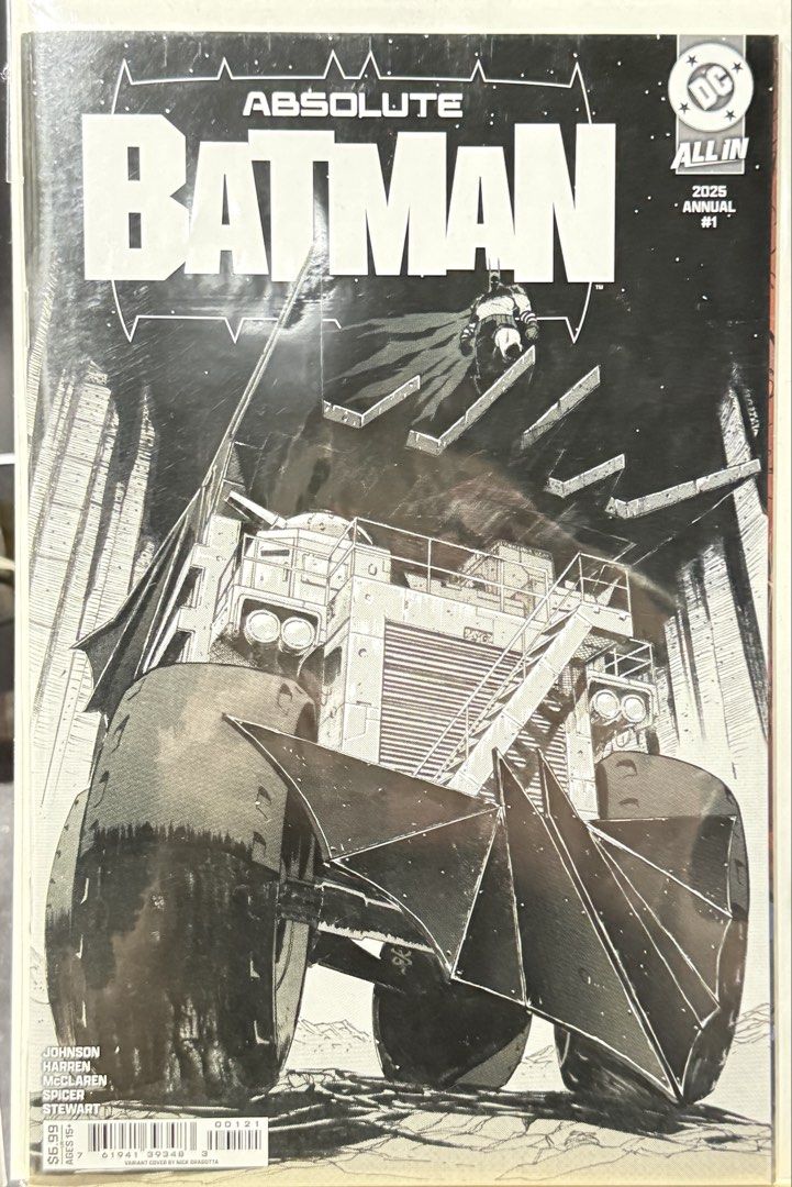 Absolute Batman Annual #1 Dragotta Variant (Category: Comics & Manga) located in Makati City. Submitted by th1rdone (Listing ID 1462349521, Image 1). Description: FS: Absolute Batman Annual Nick Dragotta Variant NM 1st print Comes in Bagged and Boarded .