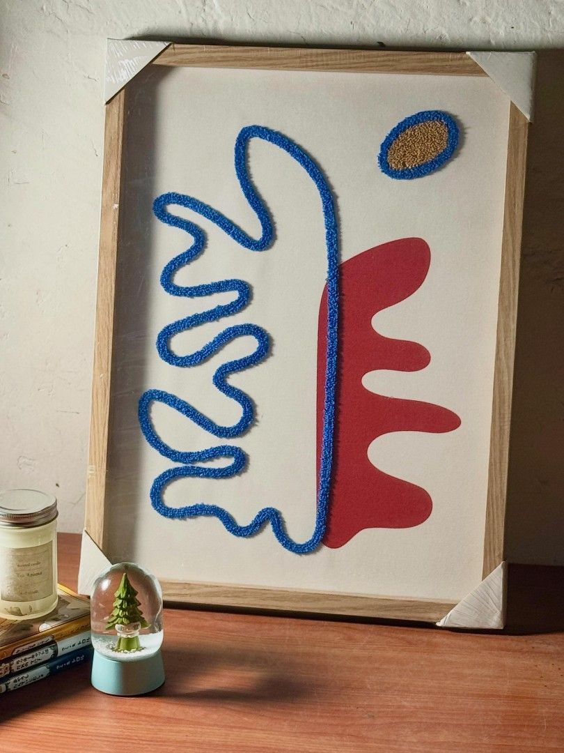 Abstract tufted wall art (Category: Other Home Furniture) located in Manila. Submitted by mightyfox.28e9a1 (Listing ID 1462283193, Image 3). Description: .