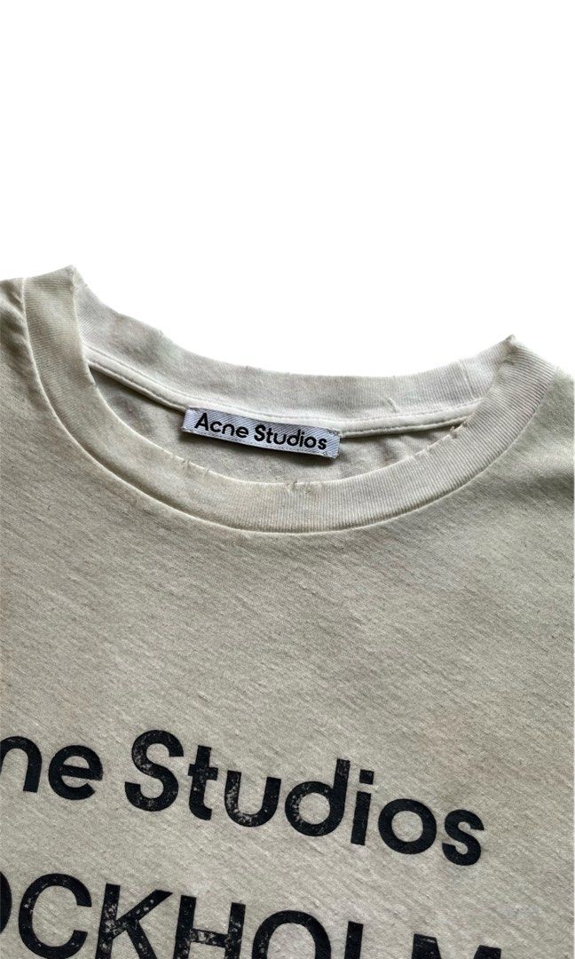 Acne Studios Longsleeve (Category: Luxury Apparel) located in Compostela. Submitted by helvtica (Listing ID 1462434854, Image 3). Description: Acne Studios Longsleeve white, 15% hemp Width: 19” Length: 24” Issue(s): none M/Mine: ₱ 2,500.