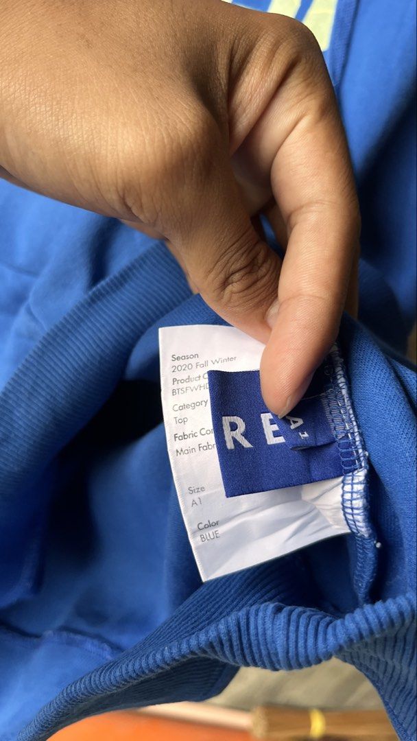 ADER Blue Hoodie 2020 Fall Winter (Category: Coats, Jackets and Outerwear) located in Cabuyao City. Submitted by bulandos (Listing ID 1462404544, Image 2). Description: .