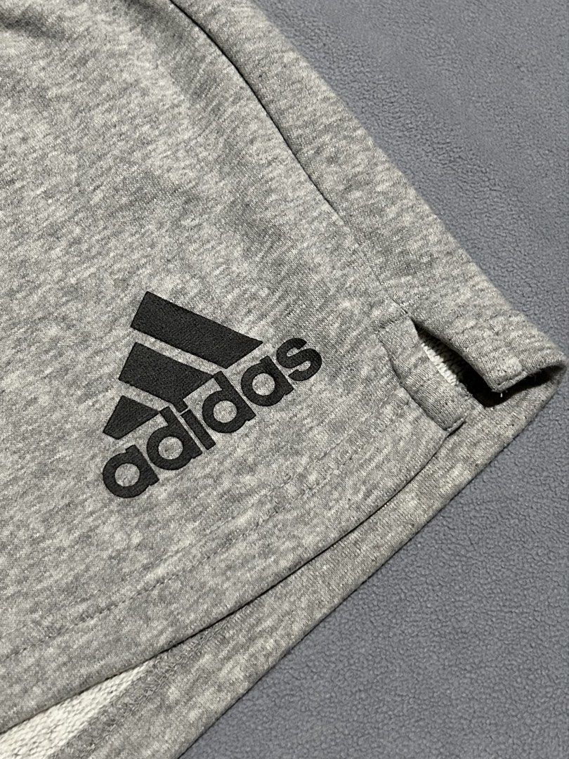 Adidas Grey Sweat Shorts (Category: Activewear) located in Miagao. Submitted by mjhandpicked (Listing ID 1462276647, Image 3). Description: Adidas Sweat Shorts Color: Gray Size: XS on tag (can fit up to M) Condition+Color: 10/10 Please no rush shipping unless available😊 MOP: GCash MOD: J&T Express Location: Iloilo Province.