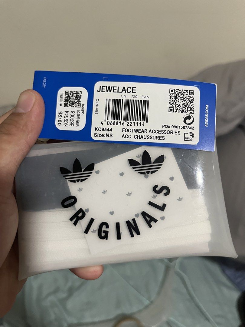 Adidas Jewelace (Category: Other Accessories) located in Iligan City. Submitted by curatedthrift.26 (Listing ID 1462315492, Image 1). Description: Adidas Jewelace authentic negotiable.