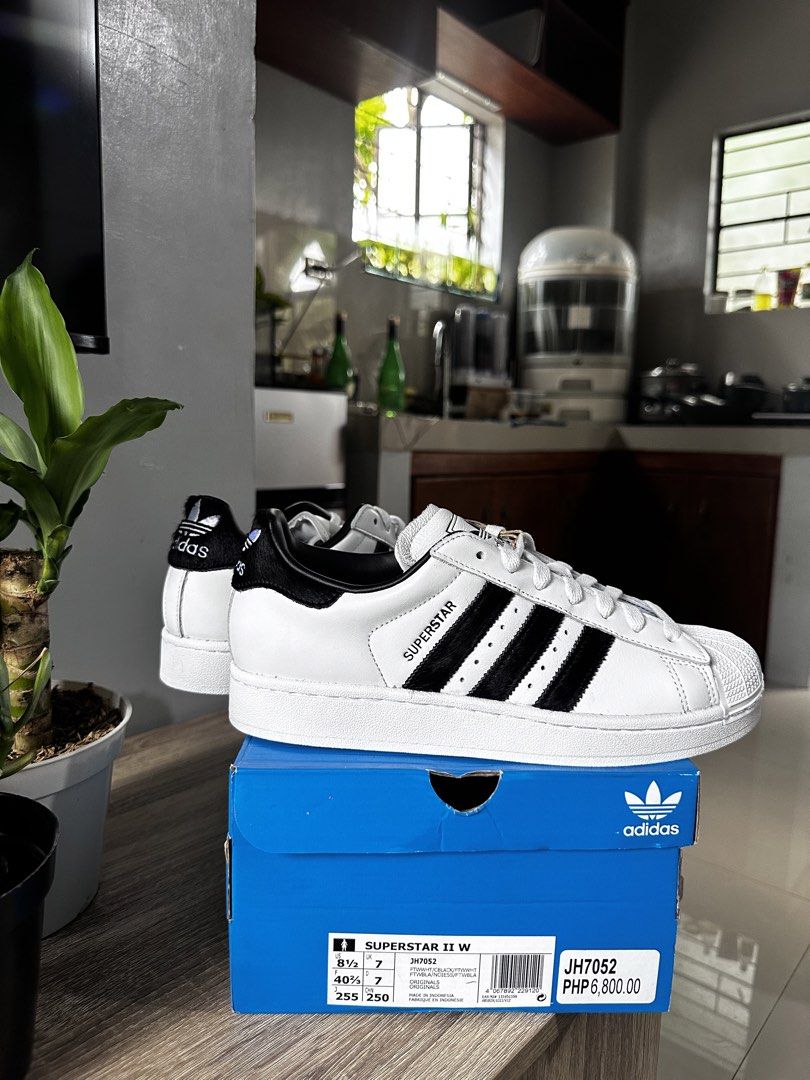 Adidas superstar ii (Category: Casual Shoes) located in Manila. Submitted by nilodanzcuadra (Listing ID 1462396794, Image 1). Description: Size 7.5 to 8 mens 8.5 to 9 womens Brand new 2,900 only Srp: 6,800 Loc: north caloocan.