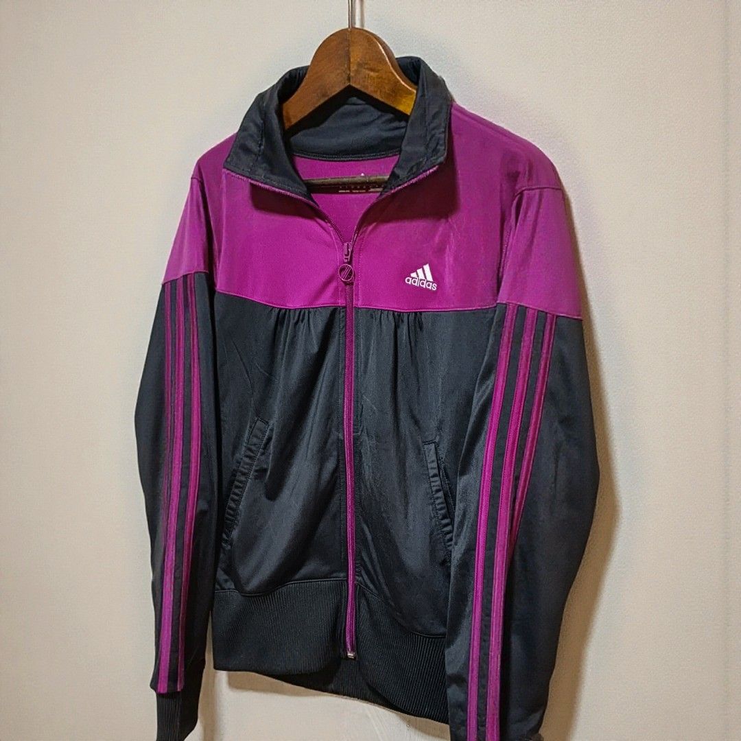 Adidas Track Jacket (Category: Announcements) located in Quezon City. Submitted by willfiresafety (Listing ID 1462271165, Image 2). Description: small to medium.