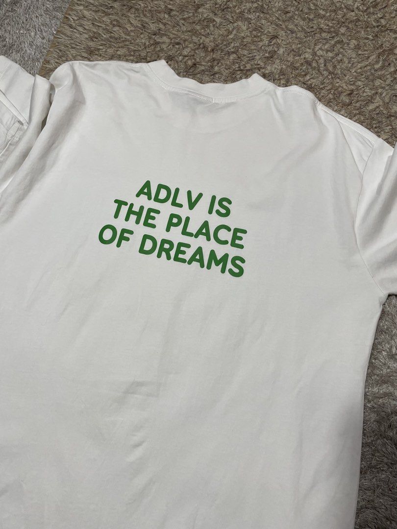 ADLV tee (Category: Tshirts & Polo Shirts ) located in Las Pinas. Submitted by moncaz2461827 (Listing ID 1462380129, Image 3). Description: ADLV oversized tee Size 2 on tag Dimes 23x29 Excellent condition Color rate 9.8/10 No issue .