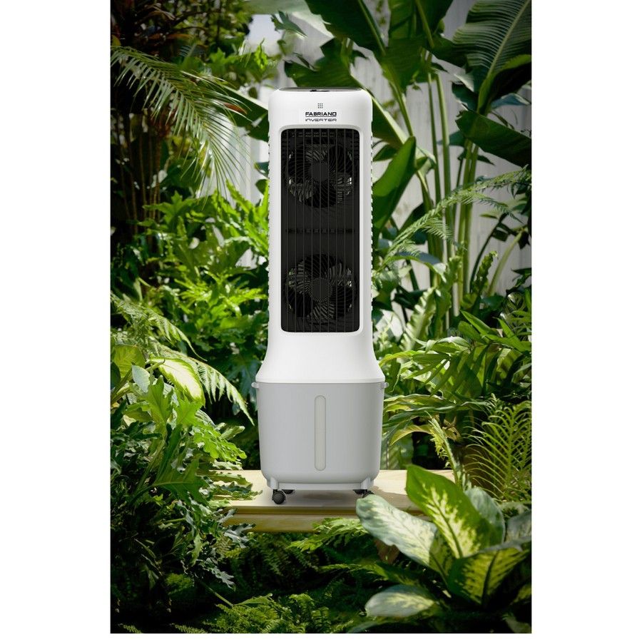Air cooling inverter (Category: Air Conditioning and Heating) located in Pasay City. Submitted by hdraf (Listing ID 1462437553, Image 2). Description: Description FACE10SWG-I FULL DC INVERTER FEATURES AND INTERFACE Tank Capacity (L) 10 Cooling power (W) 38 W Wind speed(m/s)6.5m/s Air flow(m³/h) 1300m3/h Noise Level(dB) ≤ 55 Control Remote Control & Button Control No. of Speeds3 Blade MaterialBlack-oxidized metal blade Oscillation Automatic side w