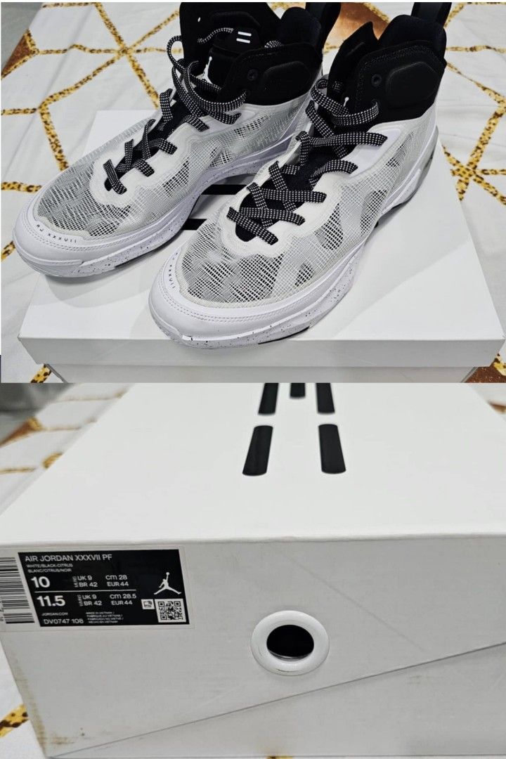 Air jordan XXXVII (Category: Sneakers) located in Cavite. Submitted by keithkath08 (Listing ID 1462396073, Image 1). Description: .