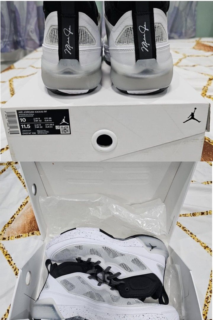 Air jordan XXXVII (Category: Sneakers) located in Cavite. Submitted by keithkath08 (Listing ID 1462396073, Image 2). Description: .