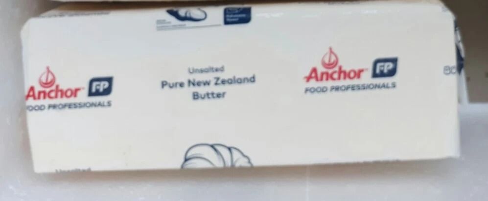 Anchor UNSALTED BUTTER 5kg (Category: Chilled & Frozen Food) located in Caloocan City. Submitted by parc.phbyrae (Listing ID 1462313321, Image 2). Description: Unsalted New Zealand butter is made from high-quality fresh cream that delivers a superior flavor for use in all applications such as cooking, baking, and spreads..
