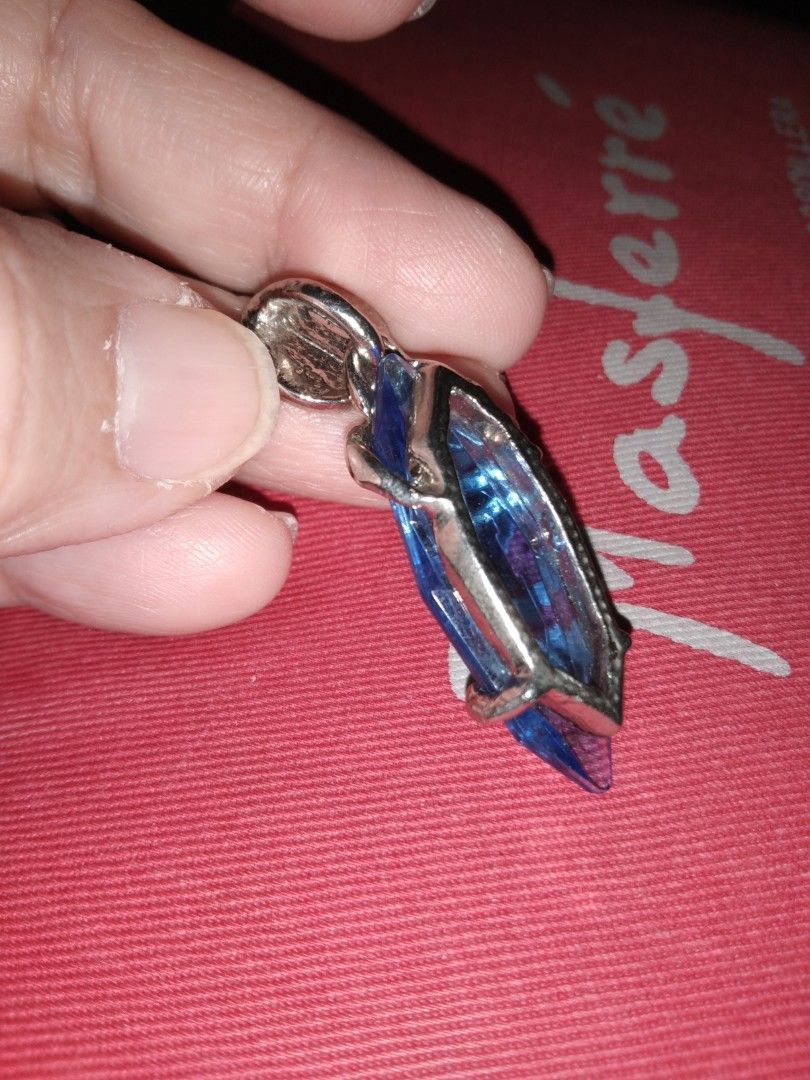 Anime blue stone pendant non tarnish (Category: Necklaces) located in Quezon City. Submitted by eidorableshop (Listing ID 1462267600, Image 3). Description: .