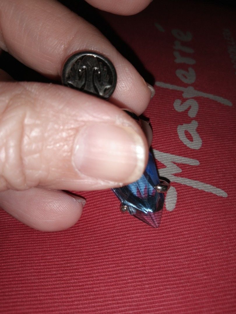 Anime blue stone pendant non tarnish (Category: Necklaces) located in Quezon City. Submitted by eidorableshop (Listing ID 1462267600, Image 2). Description: .