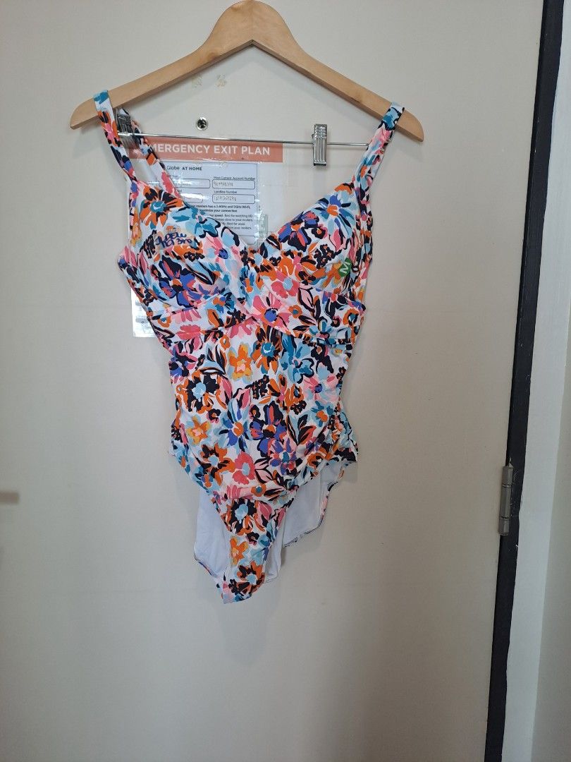Anne Cole BNWT (Category: Bikinis & Swimsuits) located in Manila. Submitted by joanbalde39643 (Listing ID 1462361407, Image 2). Description: Anne Cole limited-edition tankini swimwear featured in a vibrant, multicolored tropical floral pattern with shades of orange, teal, blue, and pink..