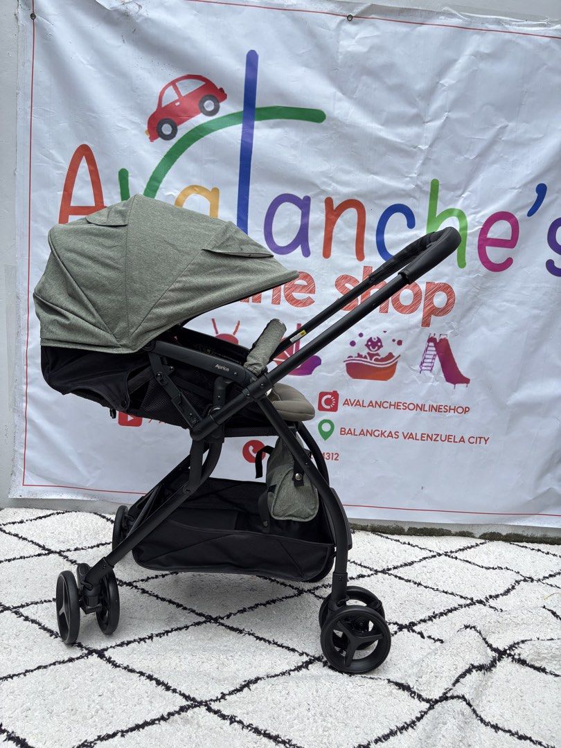 Aprica Run run go Stroller Latest model (Category: Strollers) located in Manila. Submitted by avalanchesonlineshopmainacount (Listing ID 1462326722, Image 3). Description: .