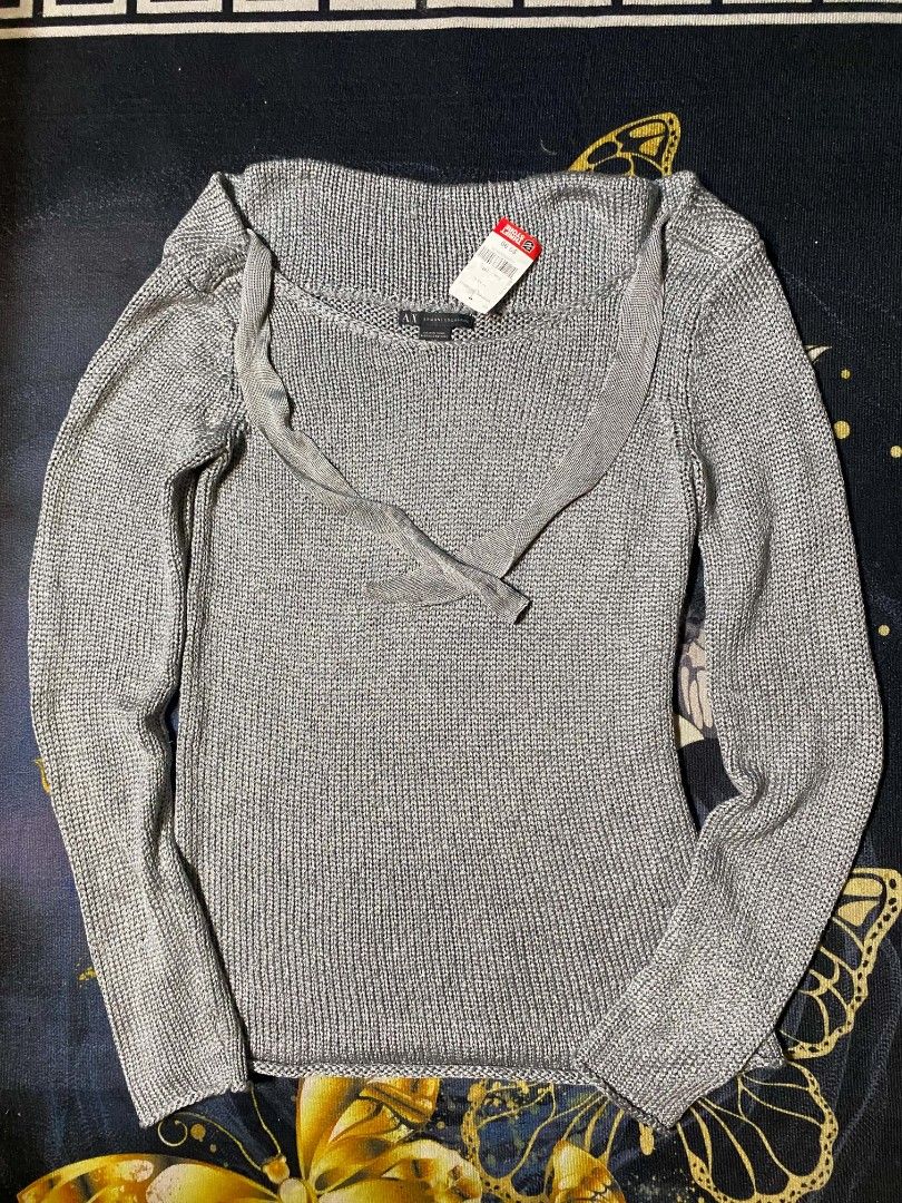 ARMANI EXCHANGE (Category: Others Tops) located in Quezon City. Submitted by thrift.sta (Listing ID 1462367062, Image 1). Description: ARMANI EXCHANGE EXCELLENT NO ISSUE LARGE WOMENS 499 🏷️ +SF.