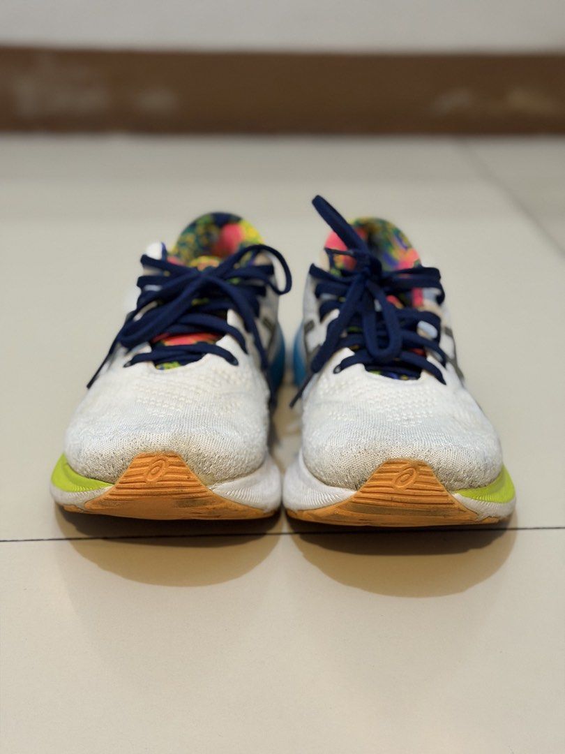 Asics Gel Kayano 29 Lite (Category: Sneakers) located in Pasig City. Submitted by jgbeautique (Listing ID 1462377607, Image 3). Description: RFS: I dont need it anymore Take note of the sole in the last photo has bit of damage but shoes still functional for walking. Original price of Kayanos are around 11k+.