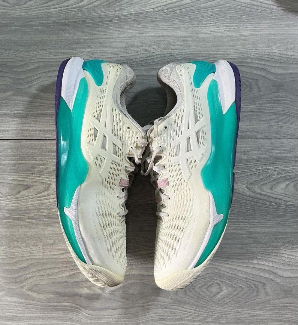 asics gel resolution 9 (Category: Sneakers) located in Mati. Submitted by bagyobeanfindsph (Listing ID 1462285939, Image 2). Description: asics gel resolution size 11.5 excellent condition sign og usage mindanao loc.