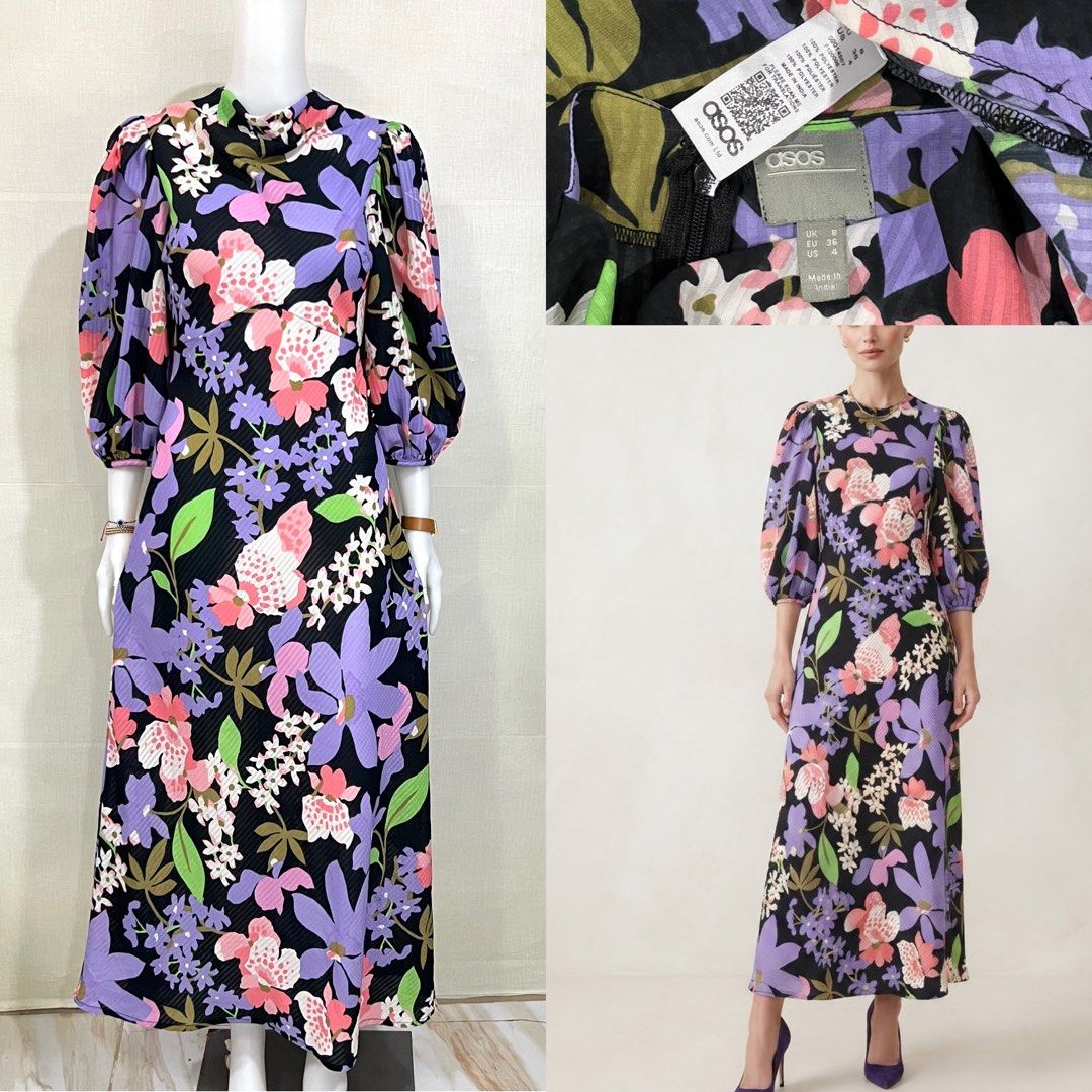 Asos Muticolor Long Dress (Category: Dresses) located in Cebu City. Submitted by kei.flmn (Listing ID 1462262610, Image 1). Description: 📌PLEASE READ BEFORE MAKING AN OFFER Excellent Condition (No issues) Size:Fits Xtra Small (XS) - [x] Flat Lay Measurements (in inches): - [x] Bust: 34-36” | Waist: 28” - [x] Length Reference: Mannequin Height : 5’4” (First-come, first-served basis) Due to an increased number of joy reservers and fake buyers, off