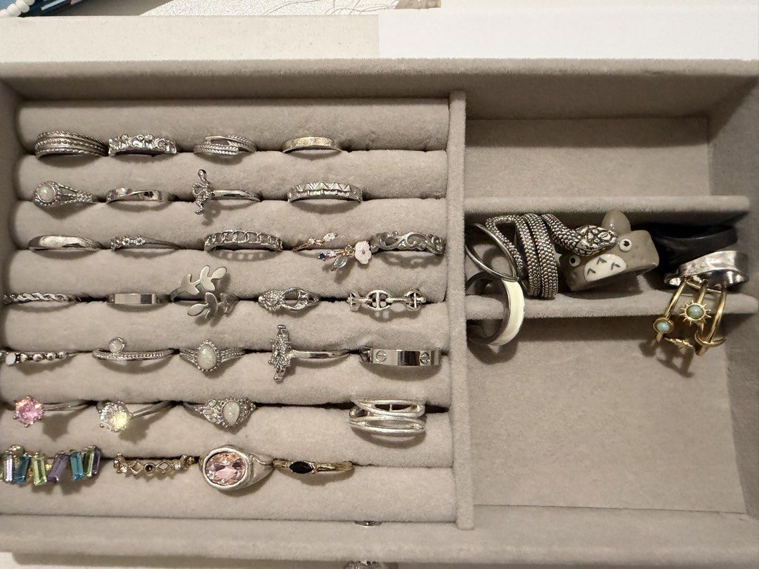 assorted/ bundle rings (Category: Rings) located in Singapore. Submitted by elsellssjointe1e (Listing ID 1462389506, Image 1). Description: -pm for individual price -15$ for 2 mystery rings.