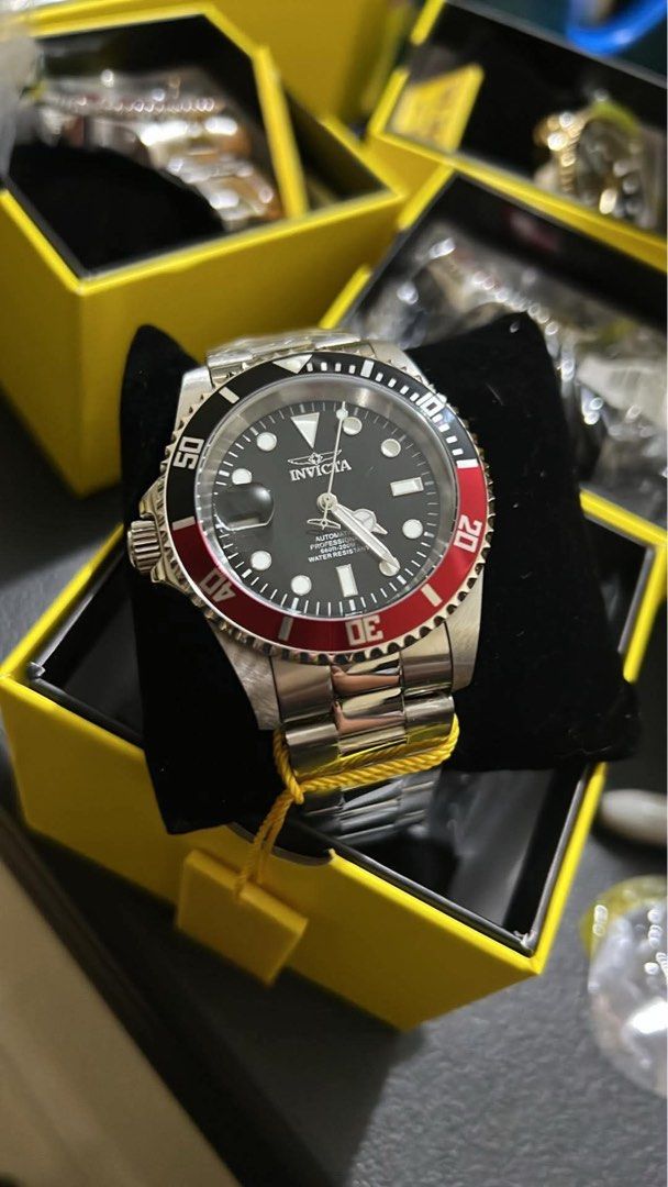 Auth Invicta Automatic Watch (Category: Men's Watches) located in Cebu City. Submitted by shopnsave2015 (Listing ID 1462433564, Image 2). Description: .