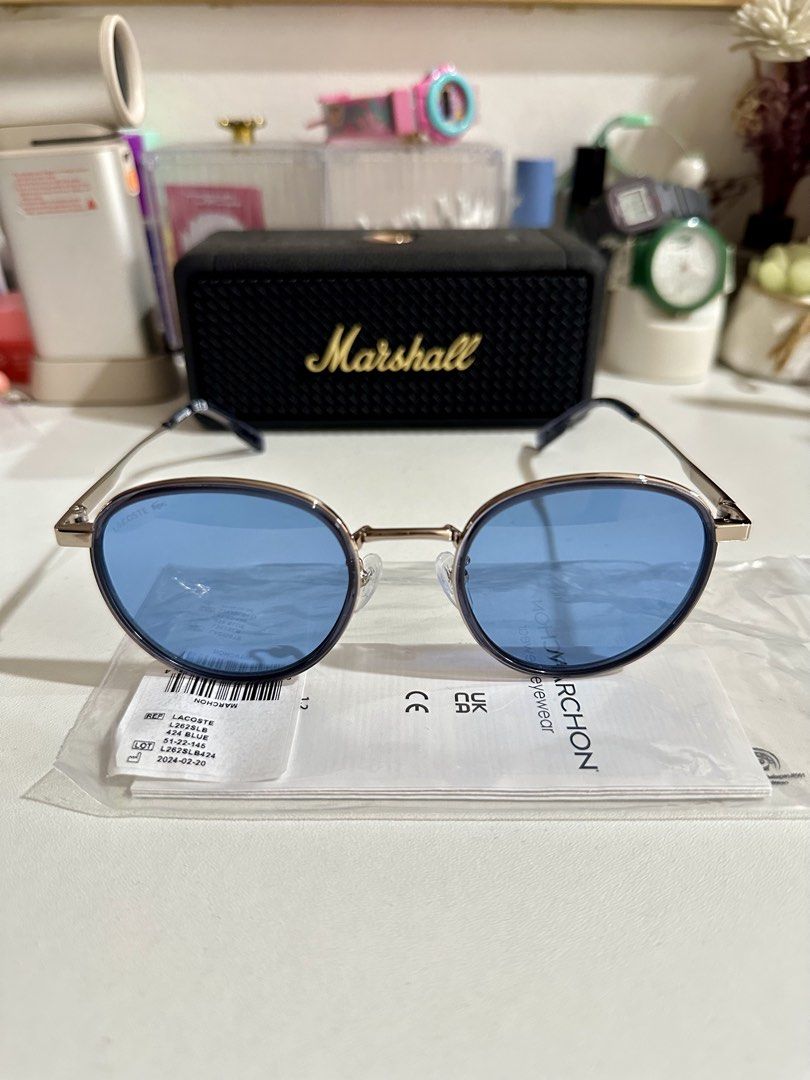Authentic Lacoste Sunglasses (Category: Sunglasses & Eyewear) located in Quezon City. Submitted by nej_20 (Listing ID 1462299630, Image 1). Description: Original Sunglasses 💯 Brandnew 💯 Fixed Price ‼️ It comes in a ziplock bag with a leaflet included. What you see is what you get. 📍 Quezon City.