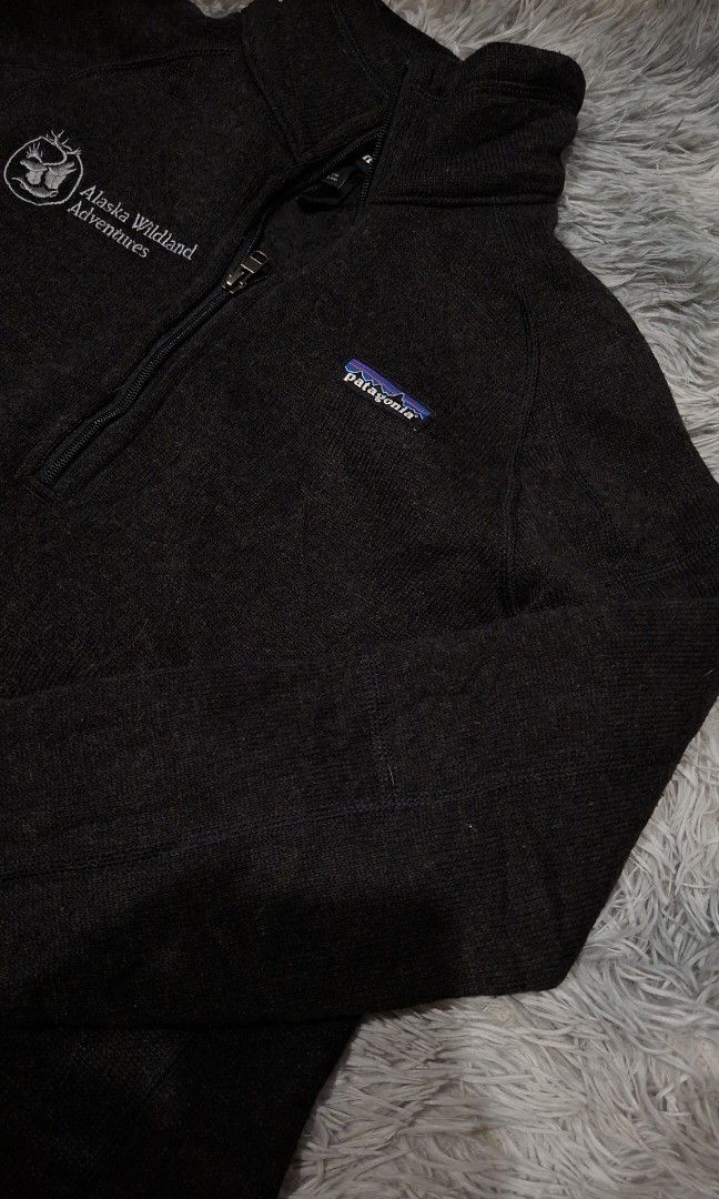 Authentic Patagonia Better Sweater 1/4-Zip Fleece Pullover (Category: Coats, Jackets and Outerwear) located in Quezon City. Submitted by velocityarciveco (Listing ID 1462380236, Image 2). Description: Authentic Patagonia Better Sweater 1/4-Zip Fleece Pullover Size: 19 (width) 23 (length) Price: 749+SF Negotiable Transaction Options: 📦 For Shipping (J&T Express / Lalamove) :Payment First policy before shipping.Buyer shoulders the shipping fee.🤝 