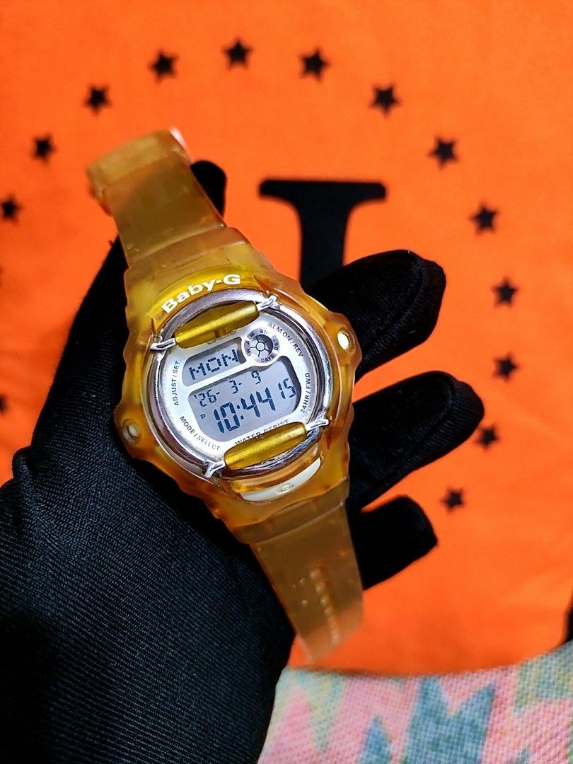 Baby-G Digital Watch - Yellow (Category: Women's Watches) located in Baliuag. Submitted by marieannfernando23 (Listing ID 1462304075, Image 3). Description: - Yellow translucent Baby-G digital watch - Clearly displays date and time - Water resistant - Ideal for everyday wear and sports activities.