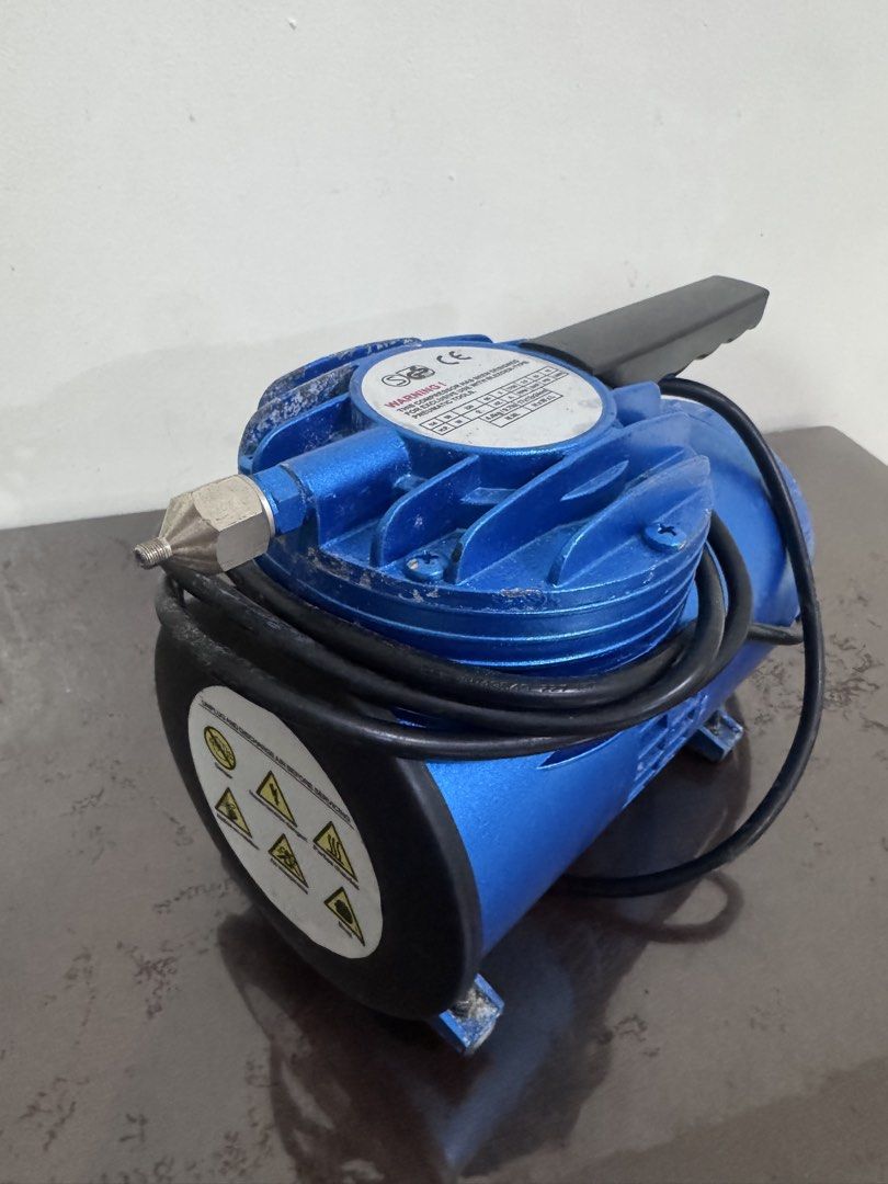 Badger Model 350 Airbrush Bundle w/ Compressor & Accessories – Complete Set (Category: Home Improvement Tools & Accessories) located in Caloocan City. Submitted by charlenesarmiento_ (Listing ID 1462326930, Image 1). Description: Selling as one complete bundle — ideal for airbrushing, model painting, crafts, and hobby use. Includes: * 🔵 Airbrush compressor with hose * 🎨 Original Badger Model 350 airbrush * 🧰 Airbrush accessories/tools & attach