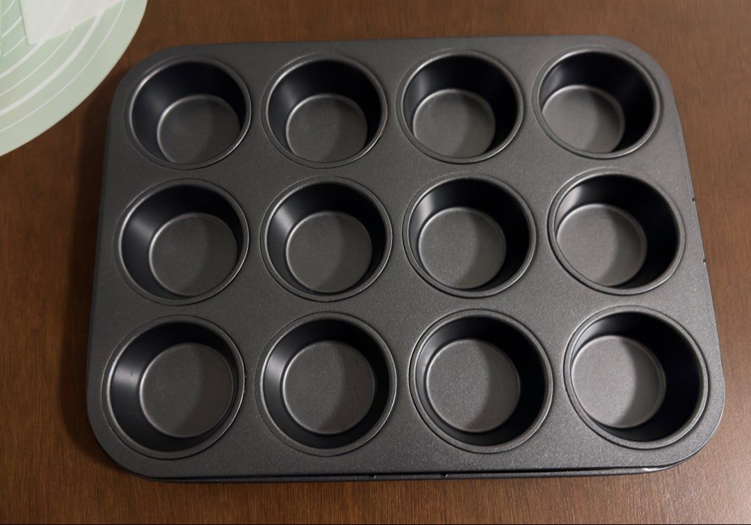 Baking Tools [TAKE ALL] (Category: Bakeware) located in Manila. Submitted by rare_closetcleanout (Listing ID 1462330152, Image 3). Description: - Complete baking set for all your needs - Includes 12-cup muffin tin and loaf pan - Silicone rolling pin with measurements - Large and small silicone spatulas - Pastry brush - Dough scraper - Great for cakes, muffins, bread, and more Location: BGC Arrange your own lalamove fast deal 350 ‼️.