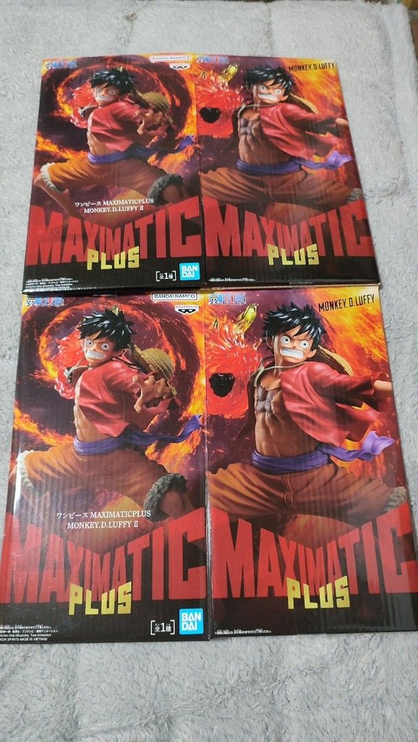 Banpresto One Piece Monkey D. Luffy Maximatic Plus Figure (Category: Figurines & Statues) located in Manila. Submitted by funk. (Listing ID 1462323330, Image 1). Description: - Banpresto Maximatic Plus figures - Featuring Monkey D. Luffy II from One Piece - All figures are brand new - Ideal addition to any One Piece fan's collection.
