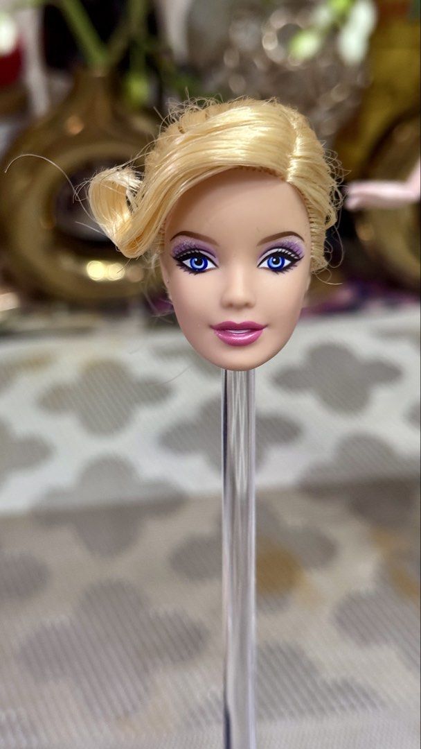 Barbie Dancing with the star head (Category: Kids Toys) located in Naga. Submitted by vanniel0 (Listing ID 1462262160, Image 1). Description: Barbie dancing with the star head.