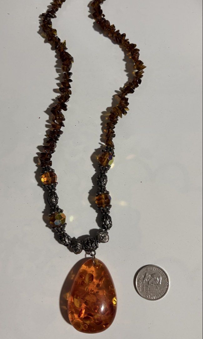 Beaded Necklace (Category: Other Accessories) located in Marikina City. Submitted by thrifty_trinkets_by_anais (Listing ID 1462307789, Image 1). Description: 🌸 Selling own preloved/brand new items for less - EVERYTHING is negotiable as long as REASONABLE in price 🤗 🙏🏻 Please also check my account for more marked down items 🫶 📍Marikina near S&R/Uniqlo 💳 Maribank/Maya/Gcash 🏍️ Grab/Lalamove/J&T (by schedule) 🗓️ Offers/Reservations will be 