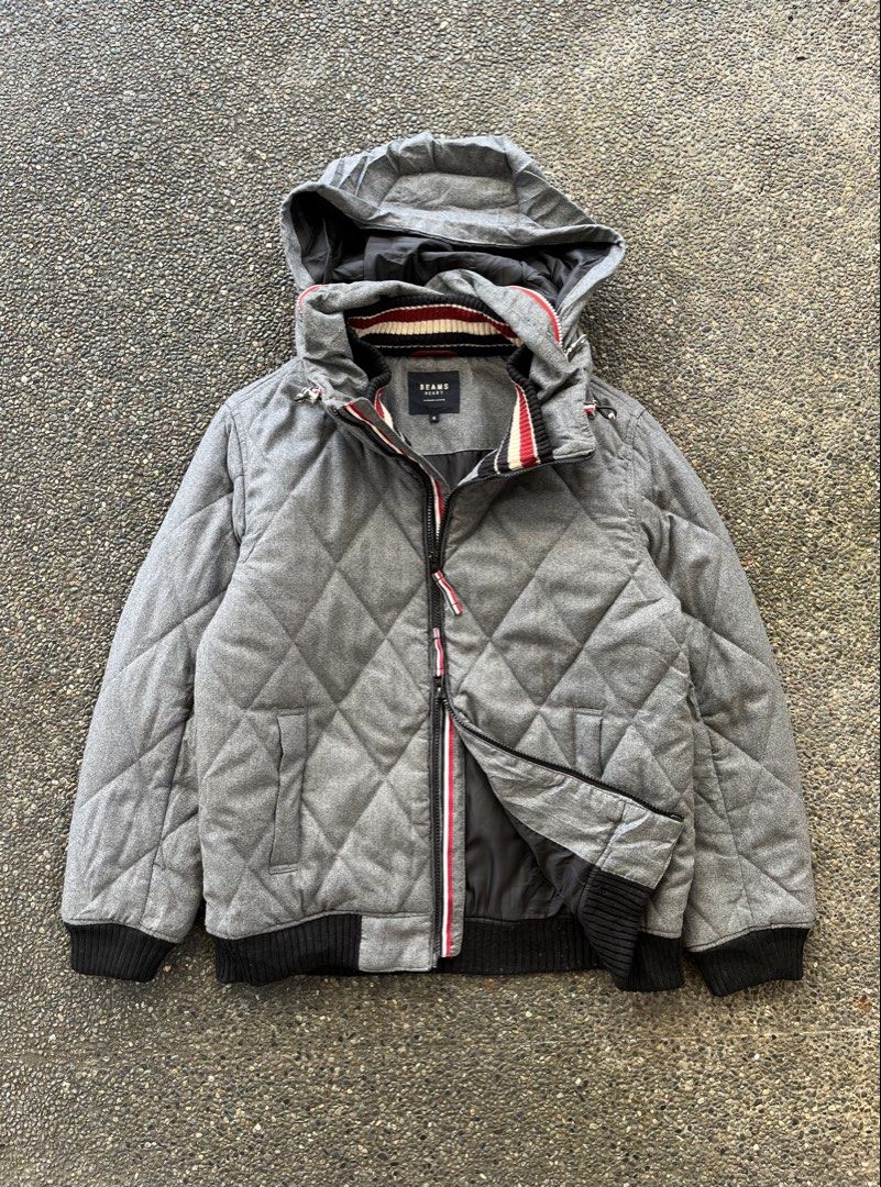 Beams Heart Quilted Volume-neck Blouson Jacket (Category: Coats, Jackets and Outerwear) located in Baguio. Submitted by feelathome (Listing ID 1462370287, Image 2). Description: Beams Heart Quilted Volume-neck Blouson Jacket Tag size: Medium Width: 22.5 Length: 26 Shoulder: 18 Sleeves: 24 In good condition 1,650php Free nationwide shipping. Read the description and check all photos carefully before buying. If you have any questions feel free to a