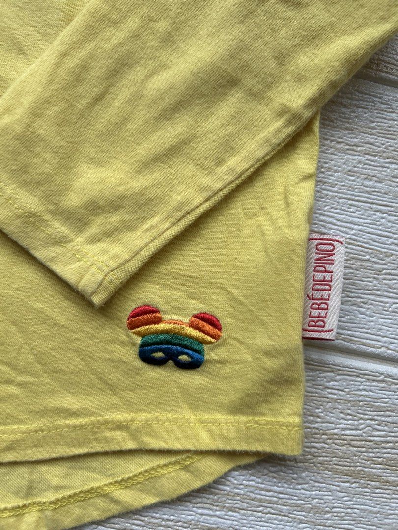 Bebedepino yellow longsleeve (Category: Babies & Kids Fashion) located in Cebu City. Submitted by yjainani (Listing ID 1462399616, Image 3). Description: .