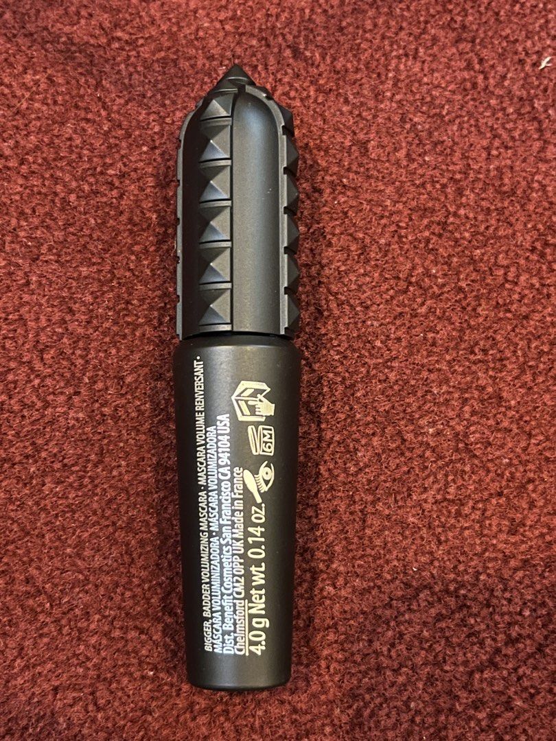 BENEFIT Badgal BANG MASCARA (Category: Makeup) located in Manila. Submitted by luxeclassyshop (Listing ID 1462262401, Image 2). Description: BENEFIT BADGAL BANG MASCARA VOLUME REVERSANT 4ml Black No box .