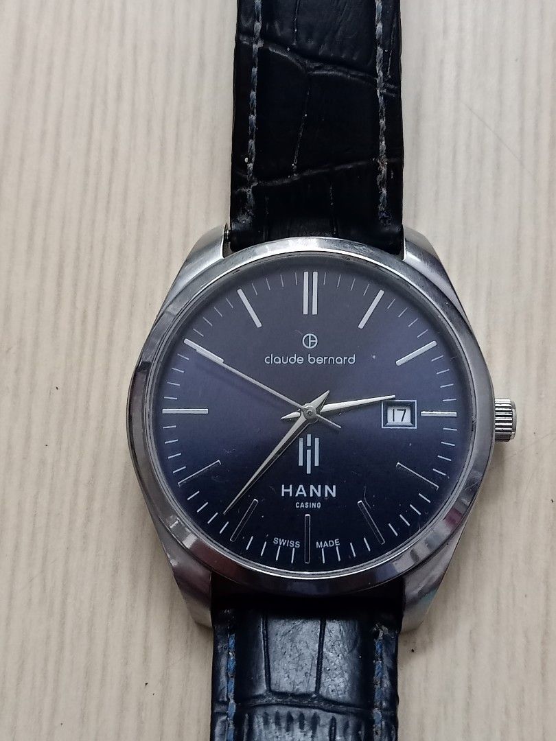 Bernard Swiss Quartz (Category: Men's Watches) located in Las Pinas. Submitted by quick_deals_great_finds2 (Listing ID 1462318397, Image 1). Description: Original good working condition Quartz with battery Large.